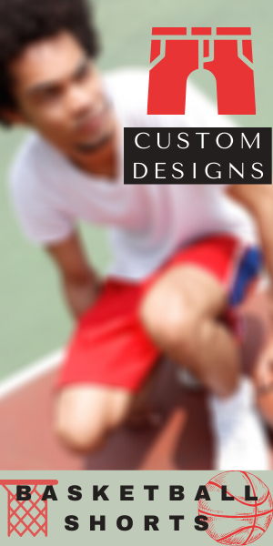 custom design basketball shorts